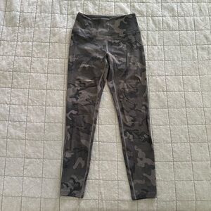 Zyia Forest Camo Slashed Luxe Hi-rise 7/8 24”